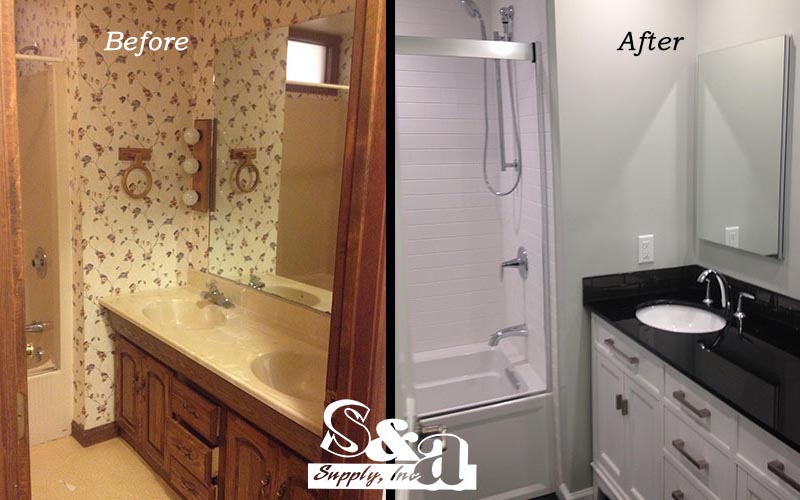 Before & After Bath Remodel